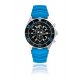 Zegarek nurkowy Chris Benz Depthmeter Chronograph 300M (czarny/niebieski, niebieski)