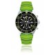 Zegarek nurkowy Chris Benz Depthmeter Chronograph 300M (czarny/zielony, zielony)