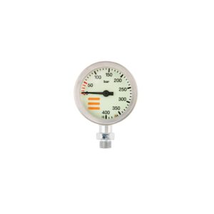 TECLINE manometr głowica 52mm chrom