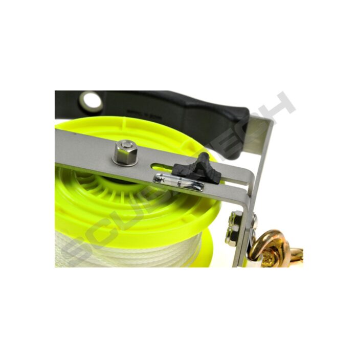 SCUBATECH kołowrotek z rączką aluminiową 50m 1 SCUBATECH kołowrotek z rączką aluminiową 50m 1