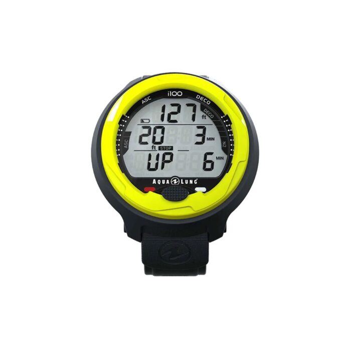Komputer nurkowy Aqualung i100 żółty Komputer nurkowy Aqualung i100 żółty