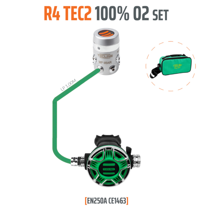 Automaty oddechowe Tecline R4 TEC2 O2 Stage