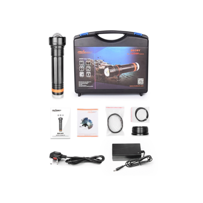 Latarka nurkowa Orca Torch D950V video (5) Latarka nurkowa Orca Torch D950V video (5)