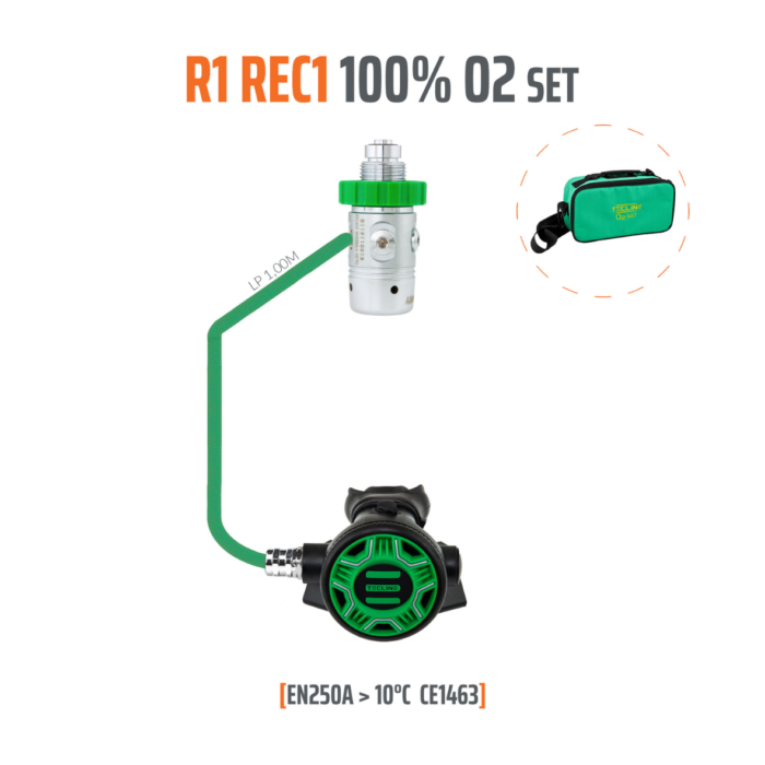 Automaty oddechowe Tecline R1 REC1 O2 Stage