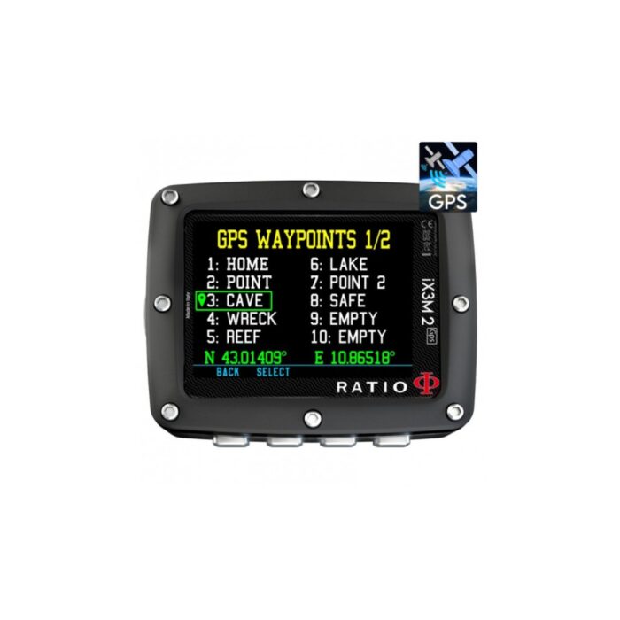 Komputer nurkowy Ratio iX3M2 GPS Komputer nurkowy Ratio iX3M2 GPS