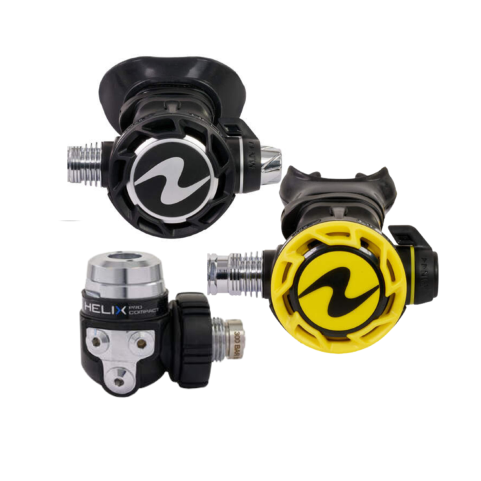 Automaty oddechowe Aqualung Helix Pro Compact z octopusem