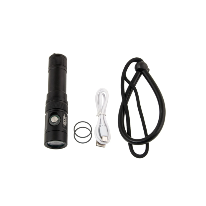 Latarka nurkowa Tecline T1 LED (2) Latarka nurkowa Tecline T1 LED (2)