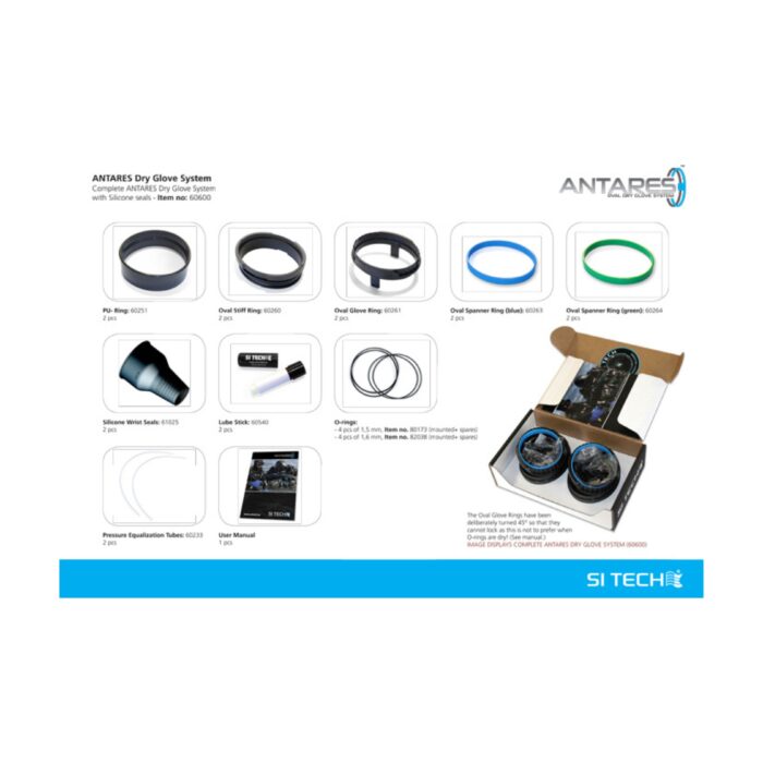 SI TECH pierścienie ANTARES komplet