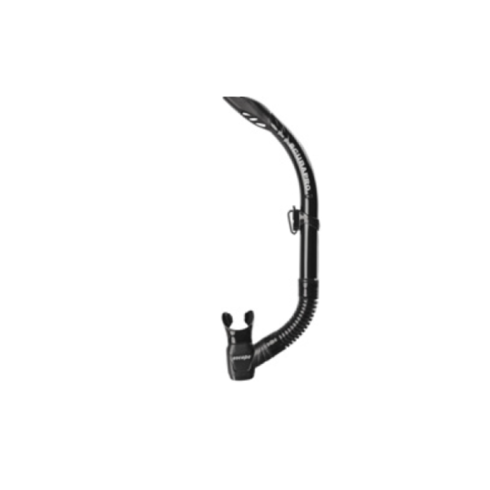 Fajka nurkowa Scubapro Fusion Dry czarna Fajka nurkowa Scubapro Fusion Dry czarna