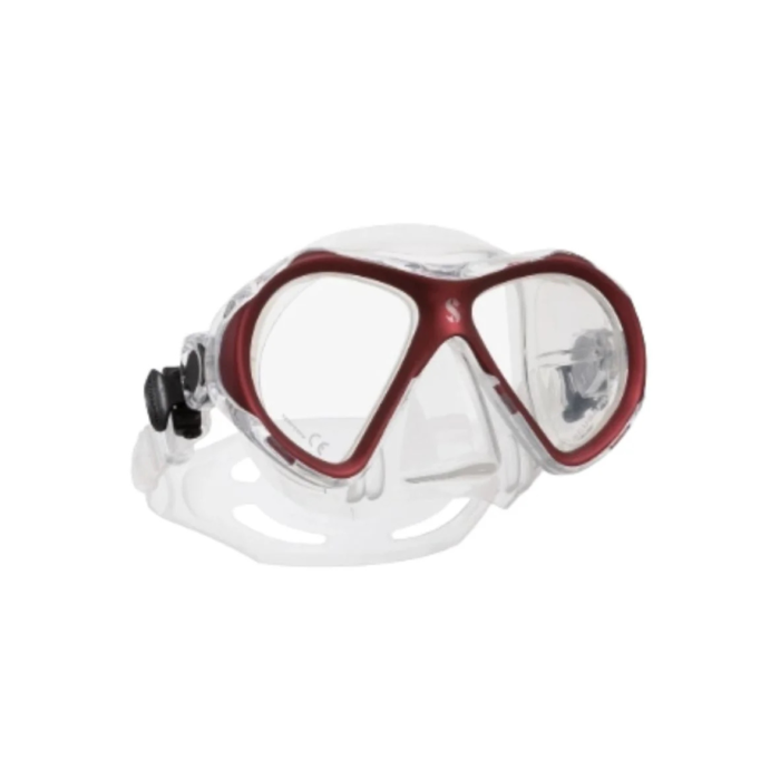 Maska nurkowa Scubapro Spectra Mini bezbarwny-czerwony Maska nurkowa Scubapro Spectra Mini bezbarwny-czerwony
