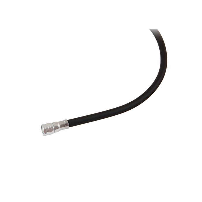 SCUBATECH wąż gumowy LP czarny