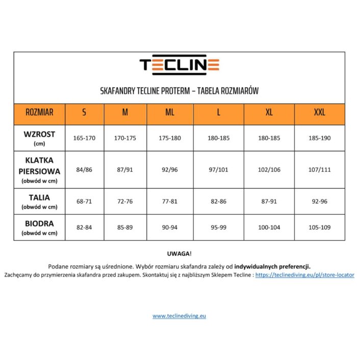 TECLINE zestaw skafanderkamizelka PROTERM (12) TECLINE zestaw skafanderkamizelka PROTERM (12)