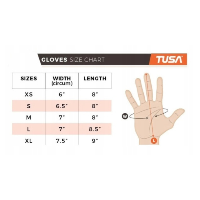 TUSA rękawice DG-5100 (1) TUSA rękawice DG-5100 (1)