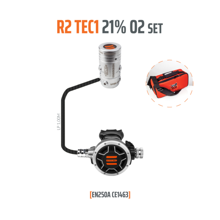 Automaty oddechowe Tecline R2 TEC1 O2 G58 Stage