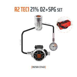Automaty oddechowe Tecline R2 TEC1 Stage manometr