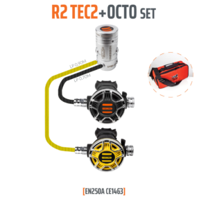 Automaty oddechowe Tecline R2 TEC2 z oktopusem