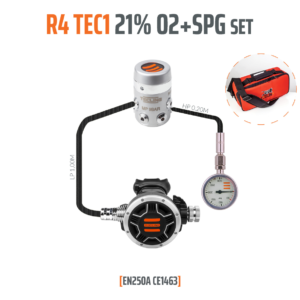 Automaty oddechowe Tecline R4 TEC1 O2 G58 Stage manometr
