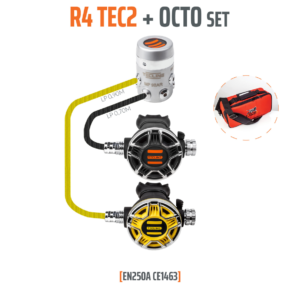 Automaty oddechowe Tecline R4 TEC2 z oktopusem
