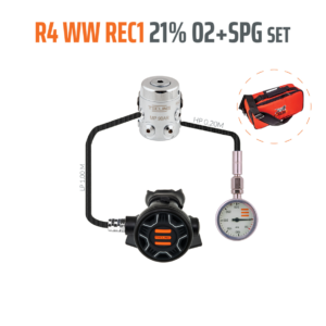 Automaty oddechowe Tecline R4 WW REC1 O2 G58 Stage manometr