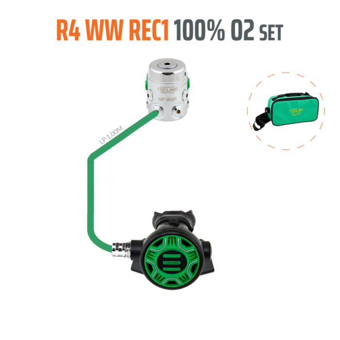 Automaty oddechowe Tecline R4 WW REC1 O2 Stage