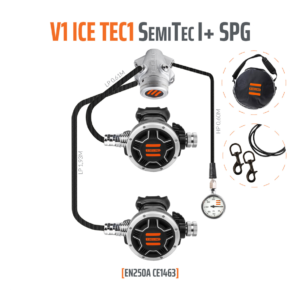 Automaty oddechowe Tecline V1 ICE TEC1 SemiTec manometr