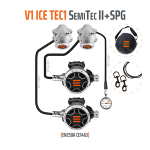 Automaty oddechowe Tecline V1 ICE TEC1 manometr