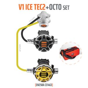 Automaty oddechowe Tecline V1 ICE TEC2 z oktopusem