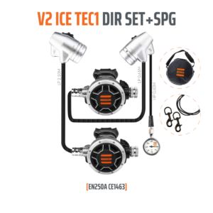 Automaty oddechowe Tecline V2 ICE TEC1 DIR manometr