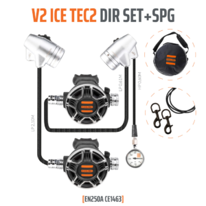 Automaty oddechowe Tecline V2 ICE TEC2 DIR manometr