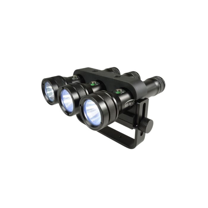 Latarka nurkowa Hi Max Speleo L3H5 Black (2)