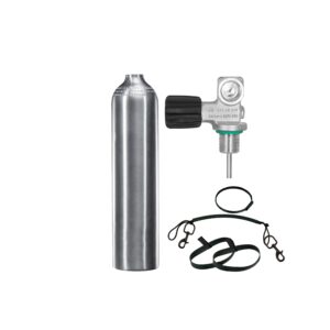 TECLINE zestaw STAGE butla 7 litrów/zawór/uprząż