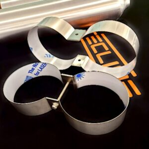 Obejmy na butlę Tecline aluminiową