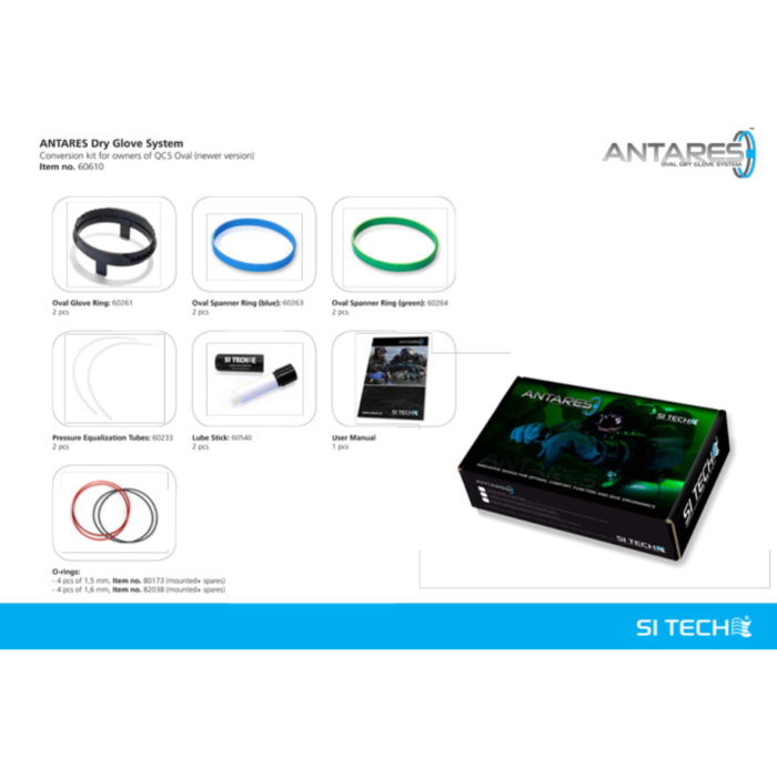 Pierścienie owalne Antares SiTech adaptacja z QCS Oval