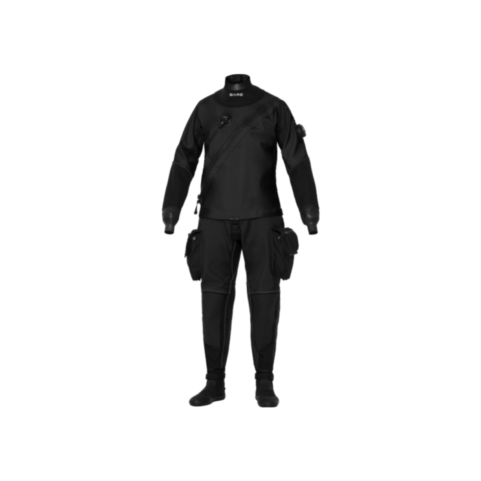 Skafander suchy Bare Expedition HD2 Tech Dry czarny Skafander suchy Bare Expedition HD2 Tech Dry czarny