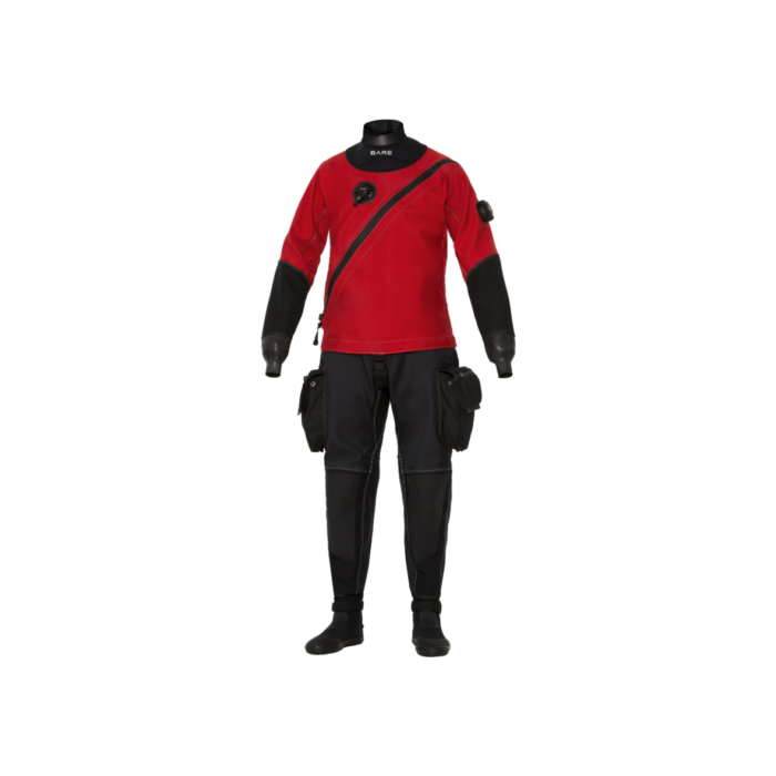 Skafander suchy Bare Expedition HD2 Tech Dry czerwony Skafander suchy Bare Expedition HD2 Tech Dry czerwony