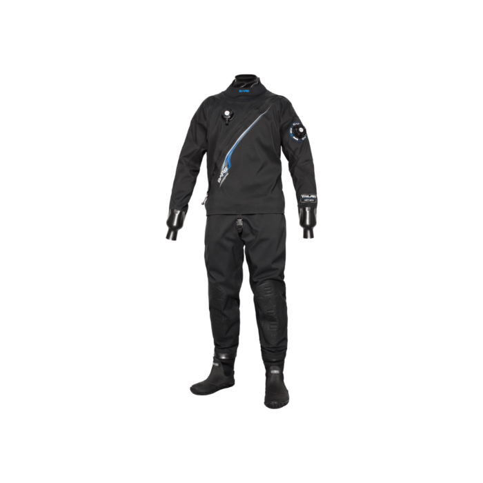 Skafander suchy Bare Trilam Tech Dry czarny Skafander suchy Bare Trilam Tech Dry czarny