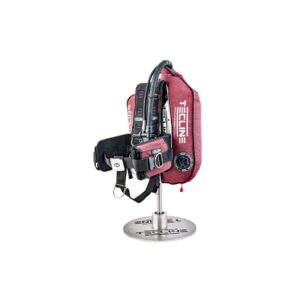 TECLINE zestaw PEANUT 21 PROFESSIONAL KEWLAR COMFORT CZERWONY