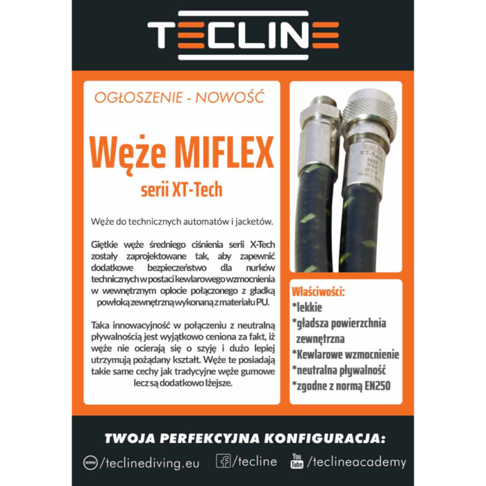 Wąż Miflex BC XT-Tech czarny (3) Wąż Miflex BC XT-Tech czarny (3)