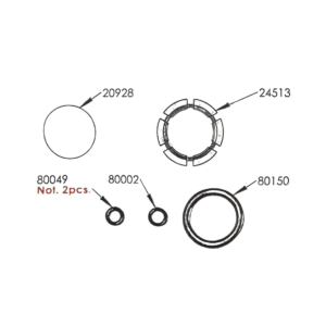 Zestaw serwisowy SiTech do zaworu dodawczego - obrotowego