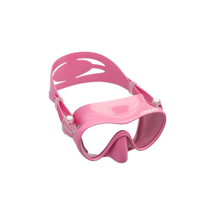 Maska nurkowa Cressi F1 Frameless różowa Maska nurkowa Cressi F1 Frameless różowa