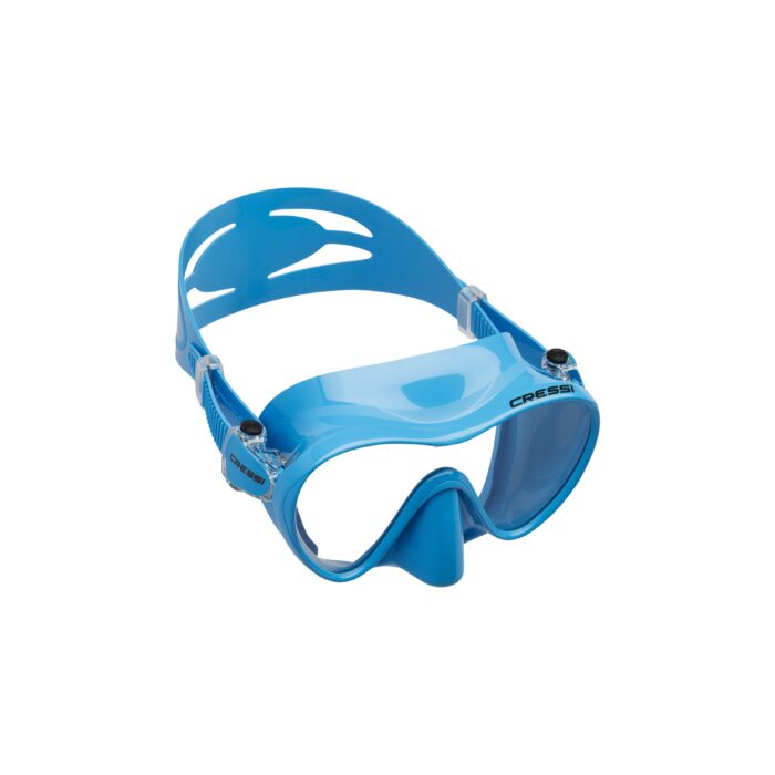 Maska nurkowa Cressi F1 Frameless niebieska Maska nurkowa Cressi F1 Frameless niebieska