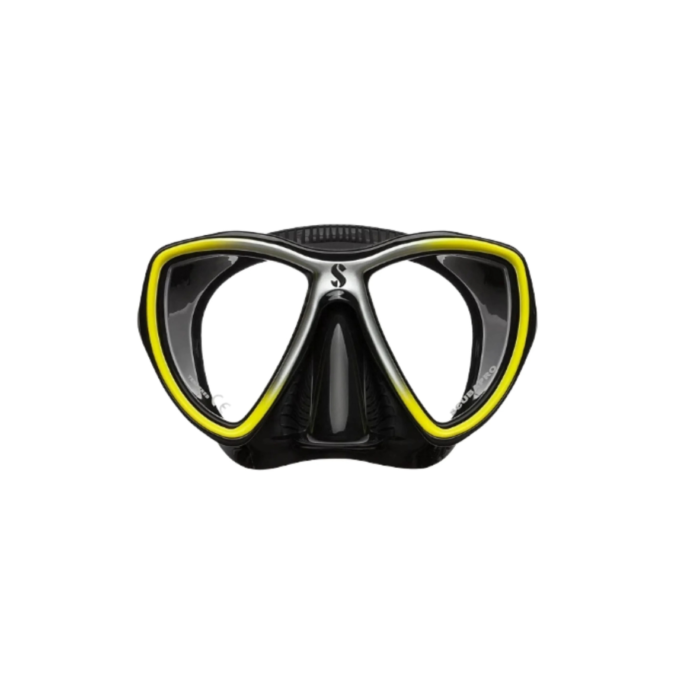 Maska nurkowa Scubapro Synergy Mini czarny-żółty (1) Maska nurkowa Scubapro Synergy Mini czarny-żółty (1)