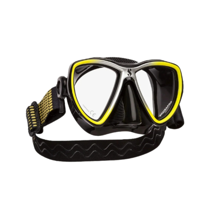 Maska nurkowa Scubapro Synergy Mini czarny-żółty Maska nurkowa Scubapro Synergy Mini czarny-żółty