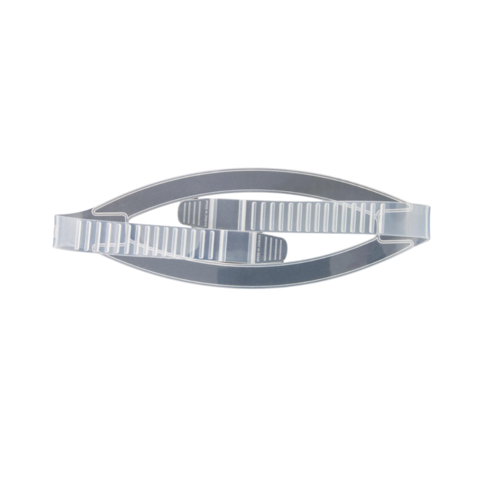 Pasek Scubatech do maski 20mm bezbarwny Pasek Scubatech do maski 20mm bezbarwny