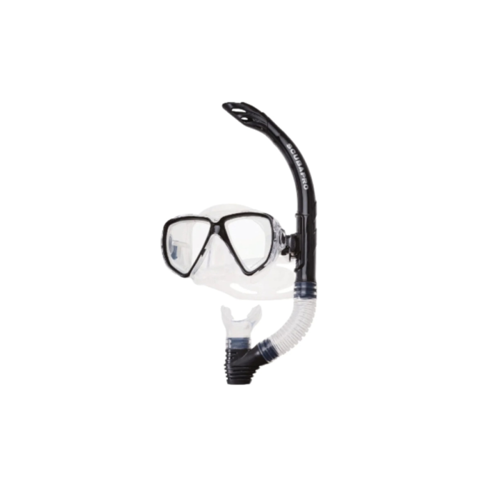 Zestaw maska fajka Scubapro Currents Adult Combo czarny Zestaw maska fajka Scubapro Currents Adult Combo czarny