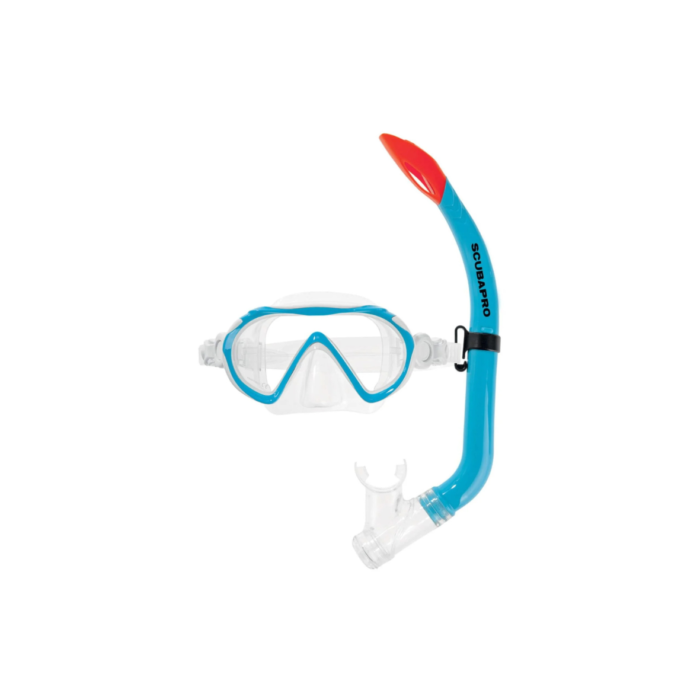 Zestaw maska fajka Scubapro Spider Combo niebieski Zestaw maska fajka Scubapro Spider Combo niebieski