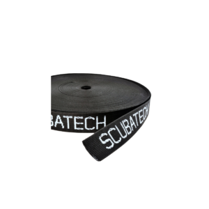 SCUBATECH taśma dziana logo SCUBATECH