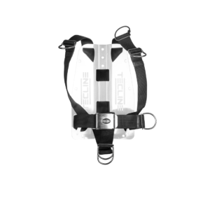 Uprząż TecLine DIR ruchome d-ringi taśma sztywna - bez płyty