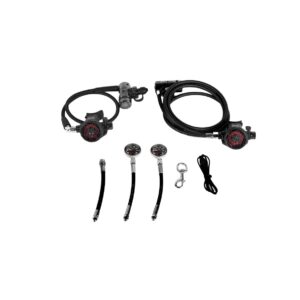 Automaty oddechowe Hollis 200XL DCX SideMount zestaw