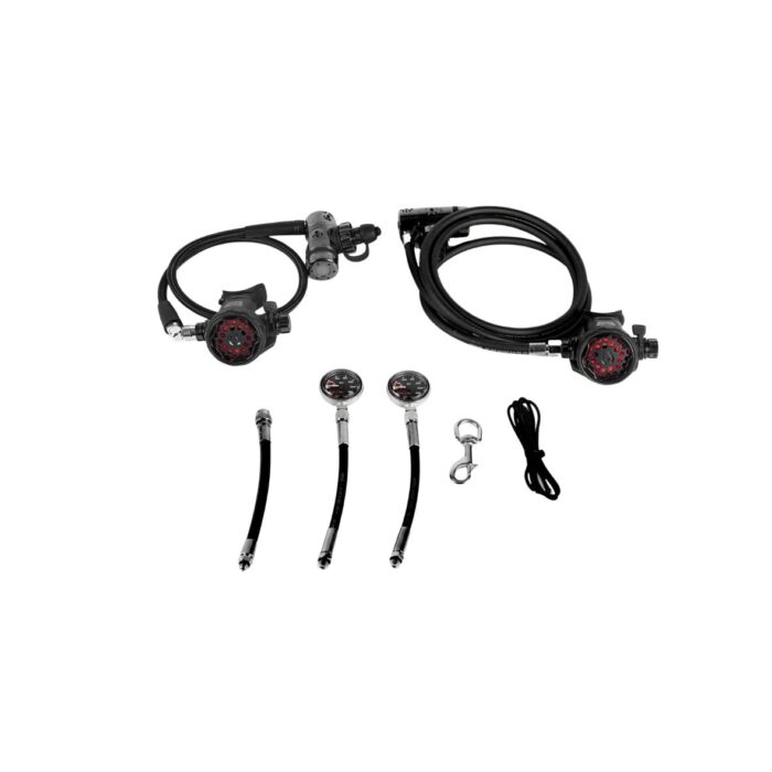 Automaty oddechowe Hollis 200XL DCX SideMount zestaw